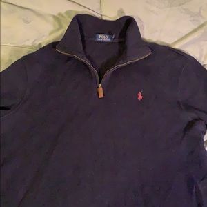 Large Polo Ralph Lauren Zip-up Sweater